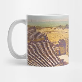 Beautiful Photography from Turkey ancient city historic city Ephesus Theatre Mug